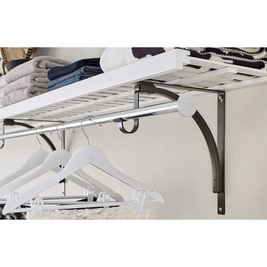 ClosetMaid Universal Shelf Bracket, Bronze