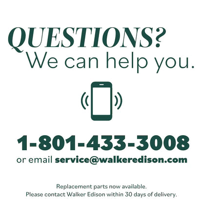 Middlebrook Designs Modern Fluted-Door TV Stand