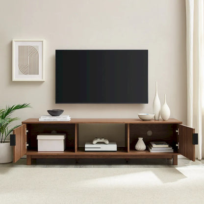 Middlebrook Designs Modern Fluted-Door TV Stand