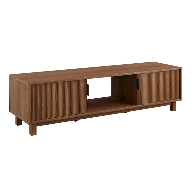 Middlebrook Designs Modern Fluted-Door TV Stand