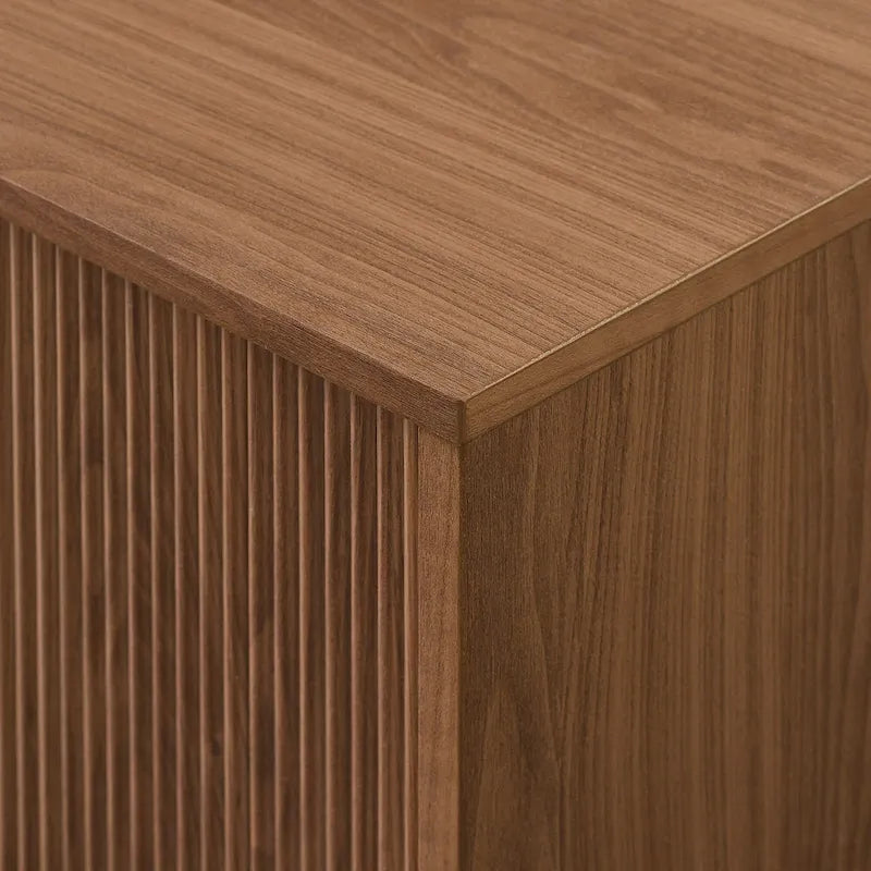 Middlebrook Designs Modern Fluted-Door TV Stand