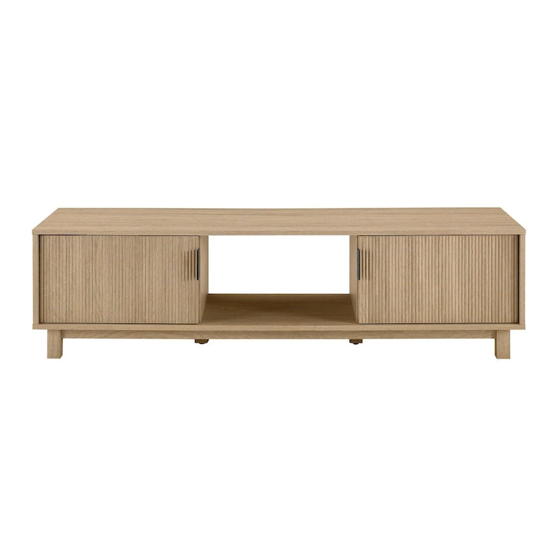 Middlebrook Designs Modern Fluted-Door TV Stand