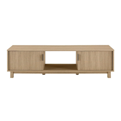 Middlebrook Designs Modern Fluted-Door TV Stand
