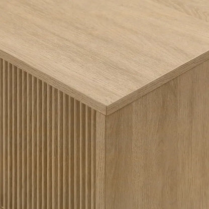 Middlebrook Designs Modern Fluted-Door TV Stand