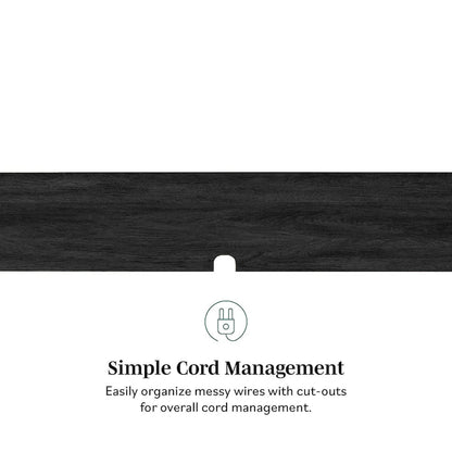 Middlebrook Scandi 70-inch Faux Rattan-Door Floating TV Stand