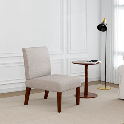 18.7 Side Chairs with Round Table (Set of 2)