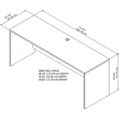 Office 500 72W x 24D Credenza Desk by Bush Business Furniture