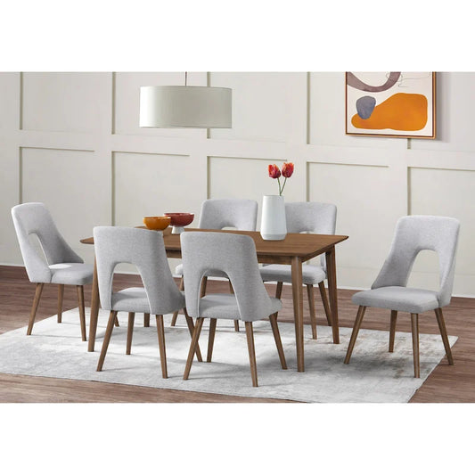 Lifestorey Clover Mid-Century Modern Dining Set