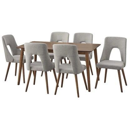 Lifestorey Clover Mid-Century Modern Dining Set