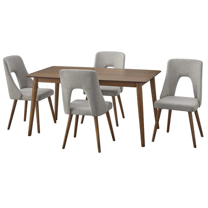 Lifestorey Clover Mid-Century Modern Dining Set