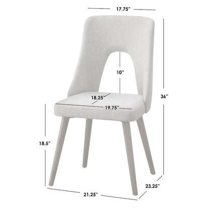 Lifestorey Clover Mid-Century Modern Dining Set