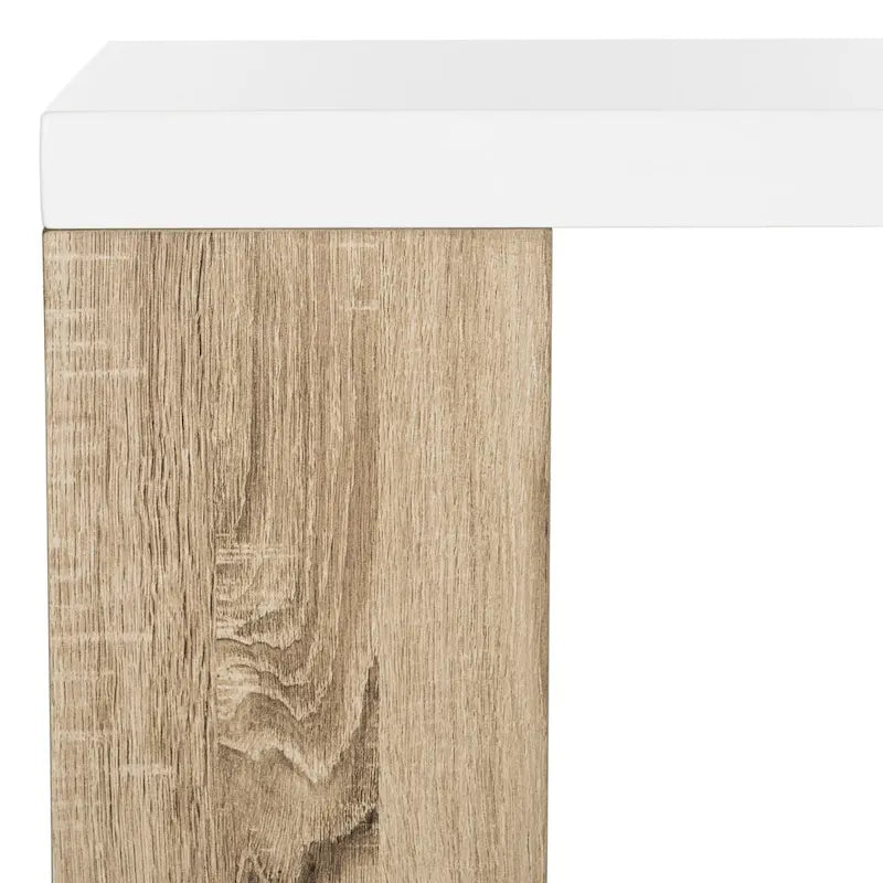 SAFAVIEH Shelba Modern Scandinavian Storage Lacquer Desk