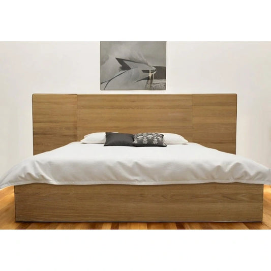 Natural Wood California King Bed Frame