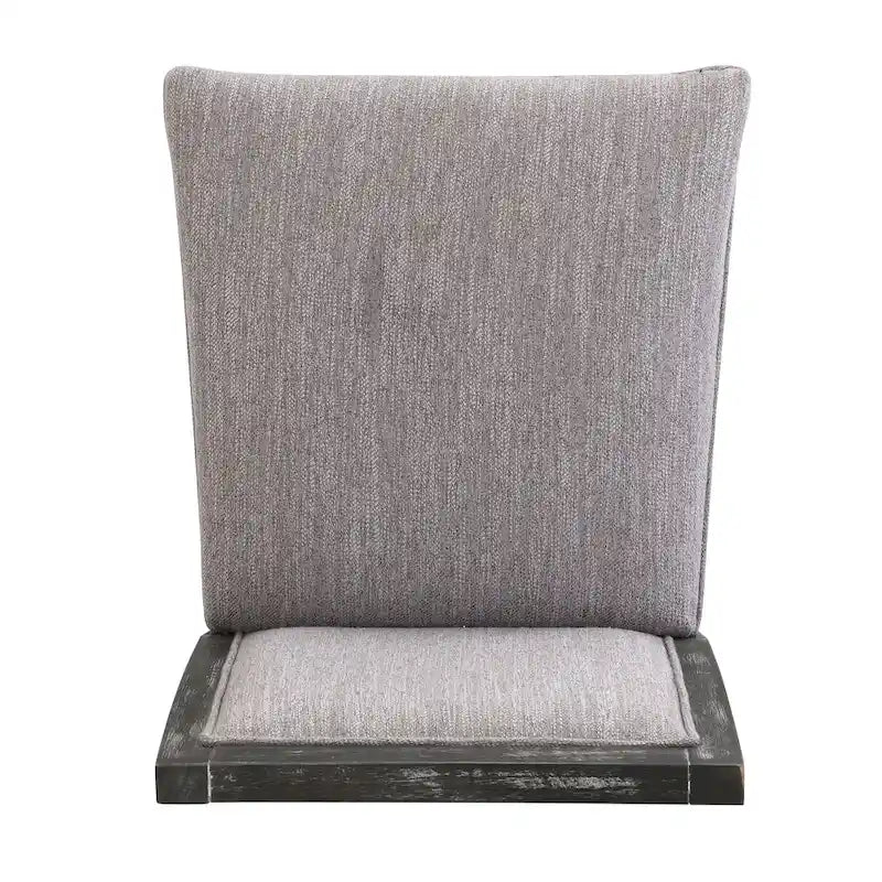 Roomfitters Retro Bar Stools, Set of 2 Upholstered 30.5 Bar Height Chairs with Fabric Cushion and Wood Frame