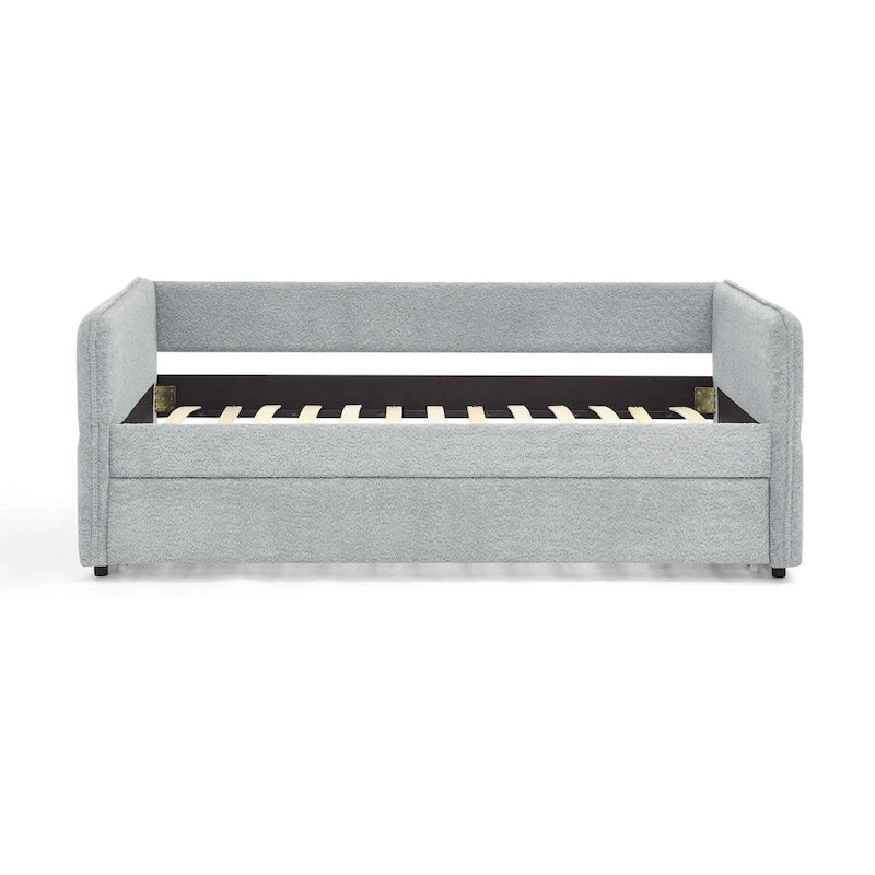 Twin Boucle Daybed with Trundle