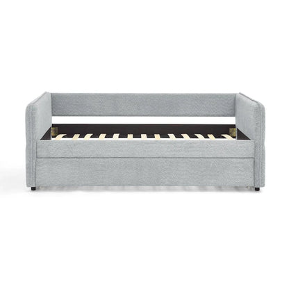 Twin Boucle Daybed with Trundle