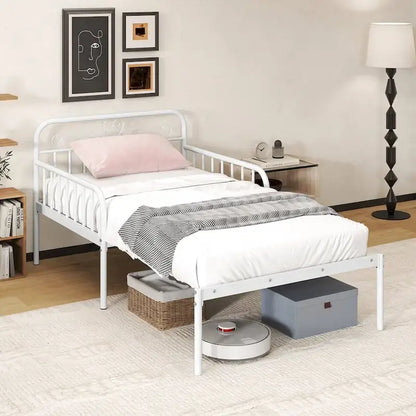 Costway Metal Daybed Extendable Daybed to Twin Size Bed Heavy Duty - See Details