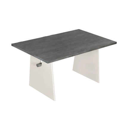 7 Piece Dining Table Set for 6, Versatile Kitchen Dining Table Set with Trestle Dining Table and 6 Upholstered Chairs