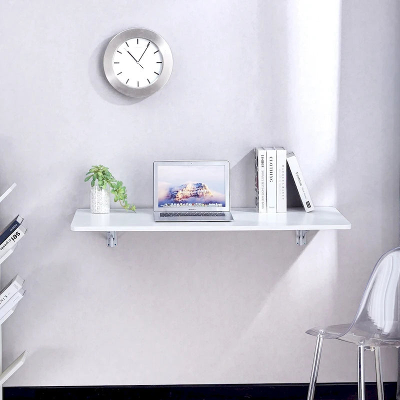 Laundry Room Folding Table Wall Mounted Folding Table for Small Spaces