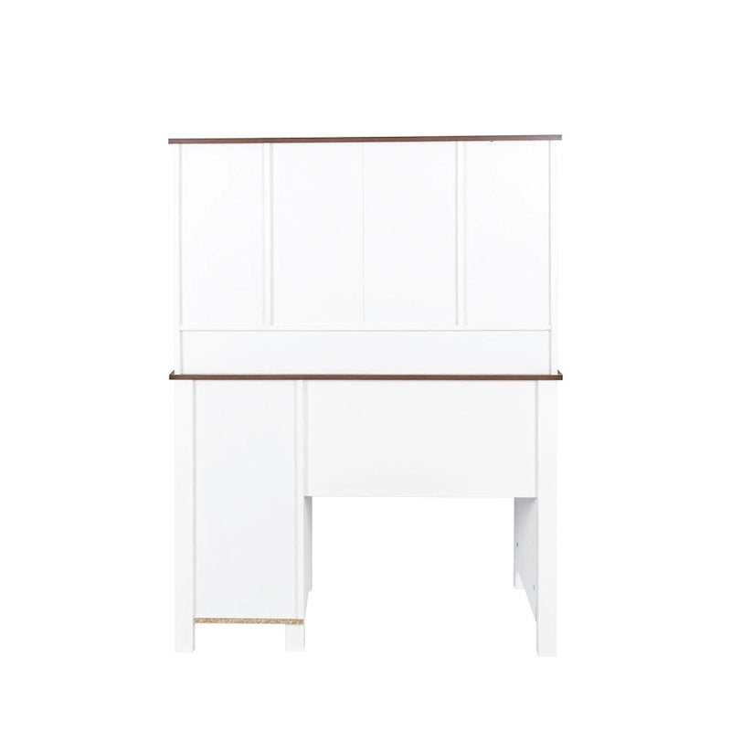 41.73 Wide Dressing Table Set with 4 Drawers 1 Cabinet Dressing Table