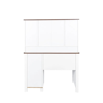 41.73 Wide Dressing Table Set with 4 Drawers 1 Cabinet Dressing Table