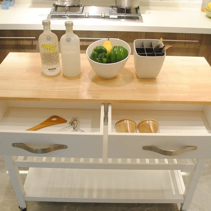Kitchen Island & Kitchen Cart(no include stool)