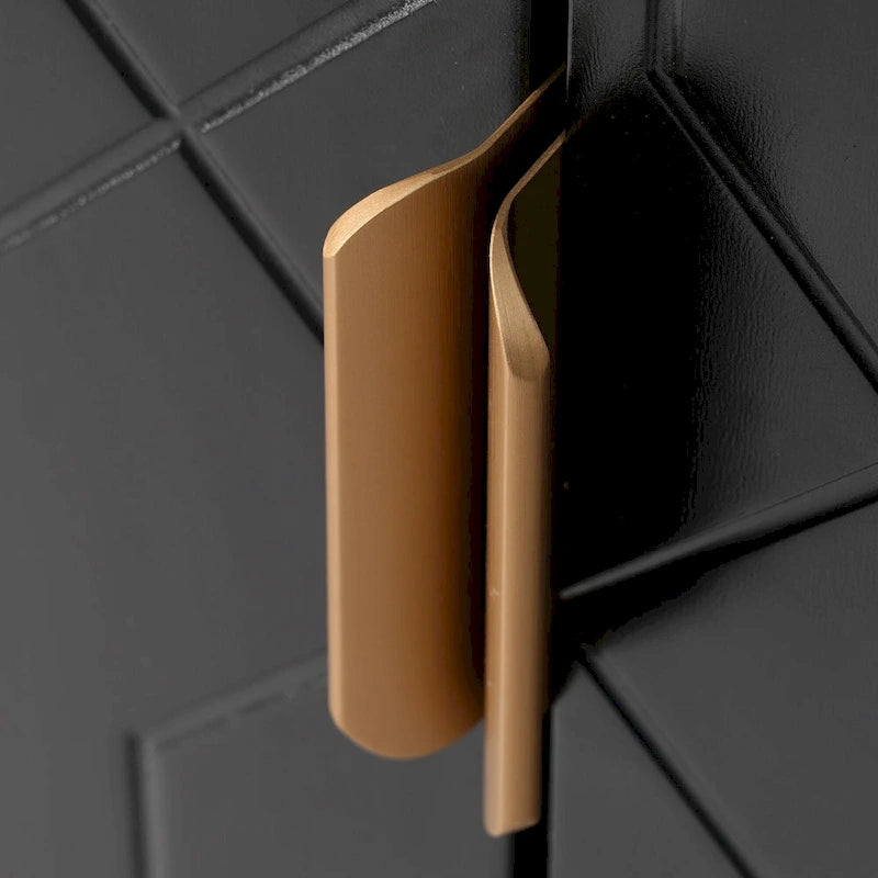 65 Modern TV Stand with Doors & Adjustable Shelves for TVs Up to 70