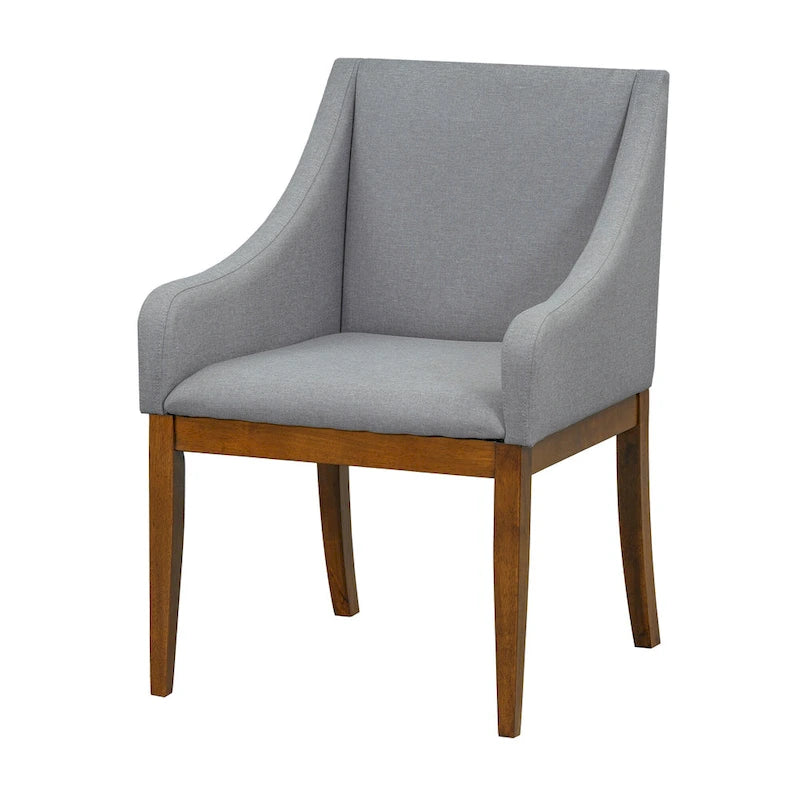 7-Piece Rustic Dining Set with Extendable Table & 6 Chairs