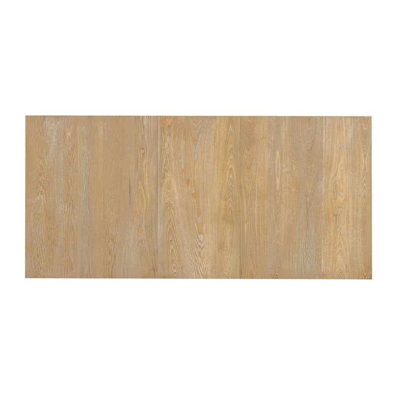 7-Piece Rustic Dining Set with Extendable Table & 6 Chairs