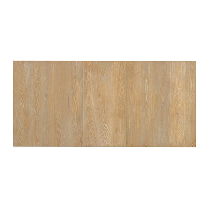 7-Piece Rustic Dining Set with Extendable Table & 6 Chairs