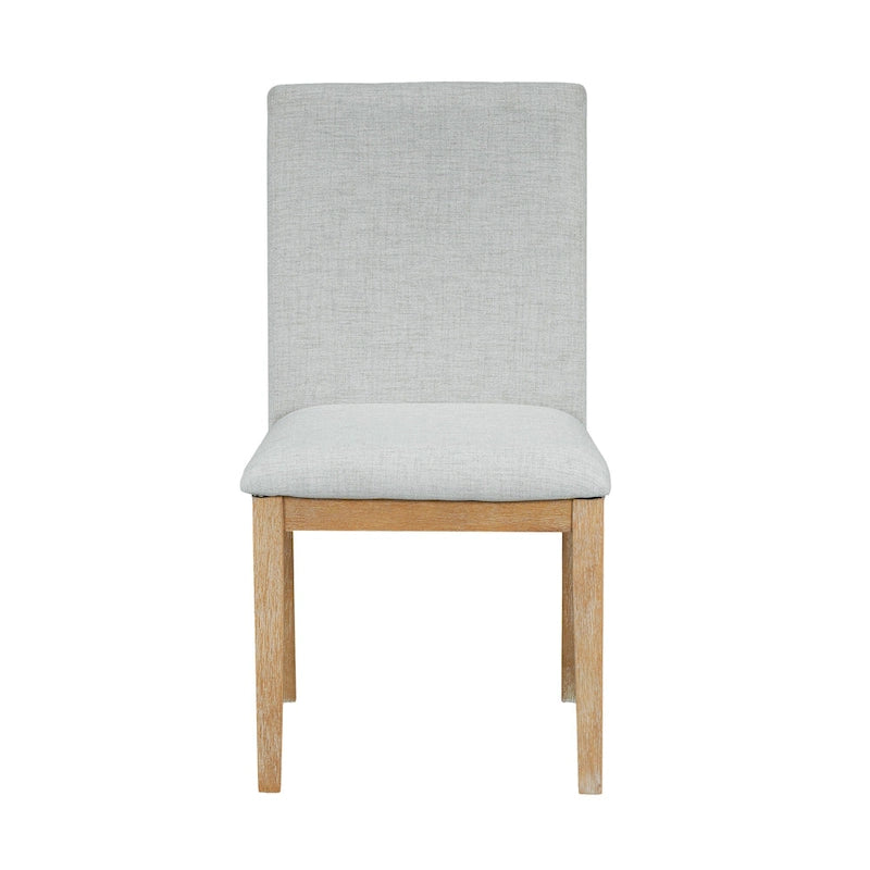 7-Piece Rustic Dining Set with Extendable Table & 6 Chairs