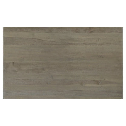 Brown+Whitewash 6-Piece Wooden Dining Table Set with Rectangular Table, 4 Chairs & Bench