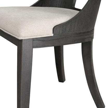 Furniture of America Piez Modern 5-Piece Solid Wood Round Dining Set