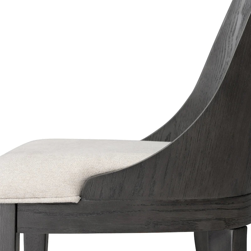 Furniture of America Piez Modern 5-Piece Solid Wood Round Dining Set