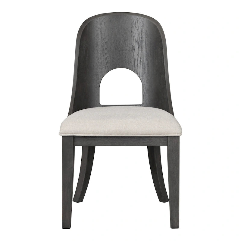 Furniture of America Piez Modern 5-Piece Solid Wood Round Dining Set