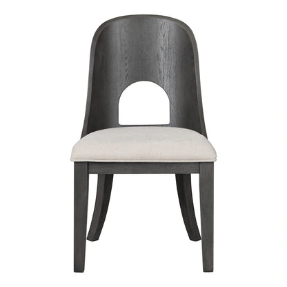 Furniture of America Piez Modern 5-Piece Solid Wood Round Dining Set