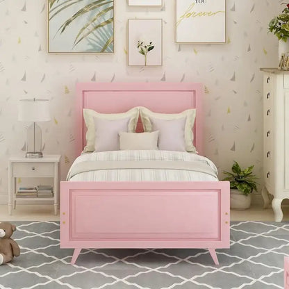Wood Platform Bed