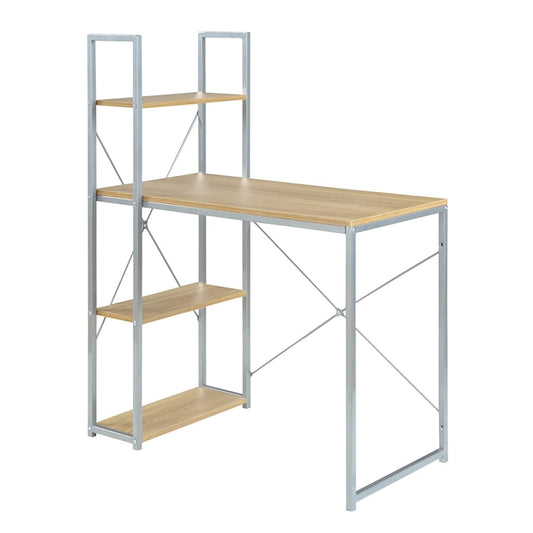 Convenience Concepts Designs2Go Office Workstation with Shelves