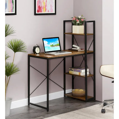 Convenience Concepts Designs2Go Office Workstation with Shelves