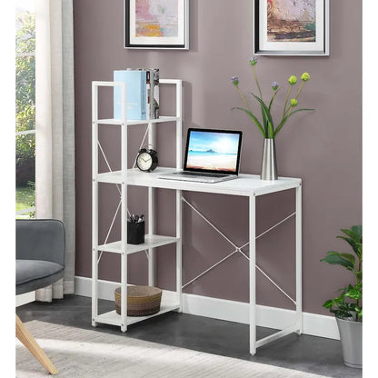 Convenience Concepts Designs2Go Office Workstation with Shelves