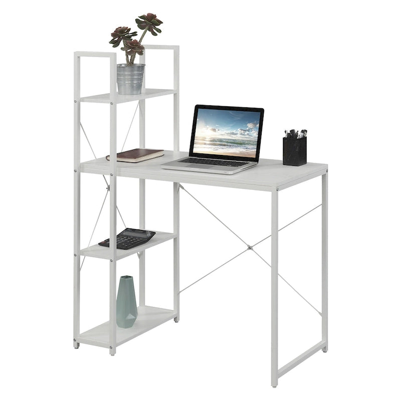 Convenience Concepts Designs2Go Office Workstation with Shelves