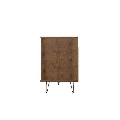 Manhattan Comfort Rockefeller 62.99 In. Metal Leg Media Cabinet Console