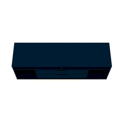 Manhattan Comfort Rockefeller 62.99 In. Metal Leg Media Cabinet Console