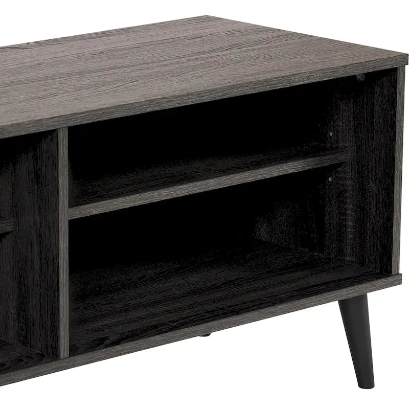 Cole TV Bench with Open Shelves, TVs up to 85 - N/A