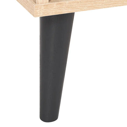 Cole TV Bench with Open Shelves, TVs up to 85 - N/A