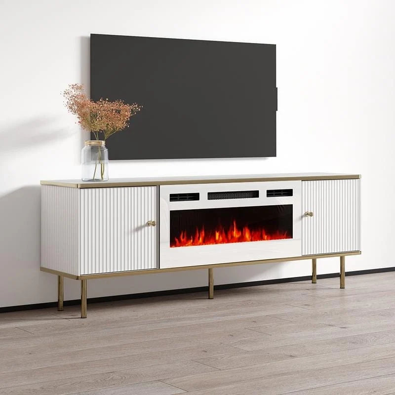 Camelia WH-EF Electric Fireplace 63 TV Stand
