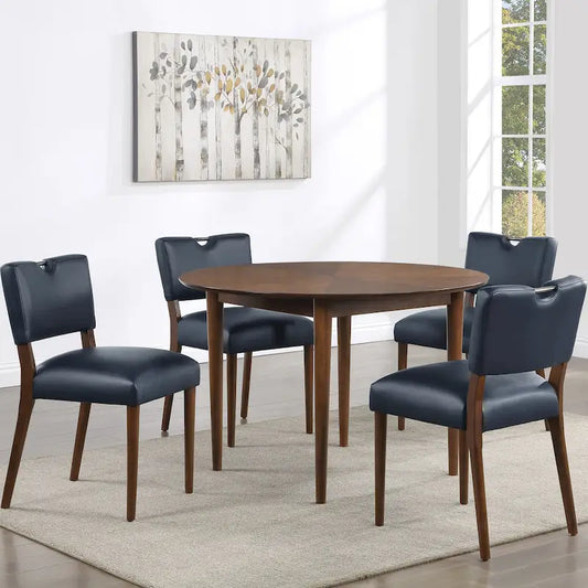 Belinda 5-Piece 47-inch Round Dining Set by Greyson Living