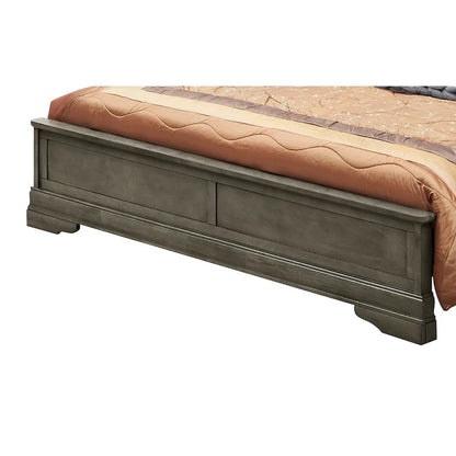 Louis Philippe Queen Panel Bed