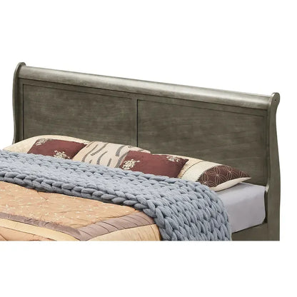 Louis Philippe Queen Panel Bed