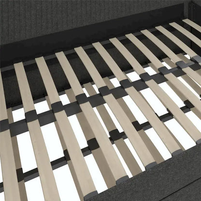 Mr. Kate Daphne Upholstered Twin Daybed with Roll Out Trundle